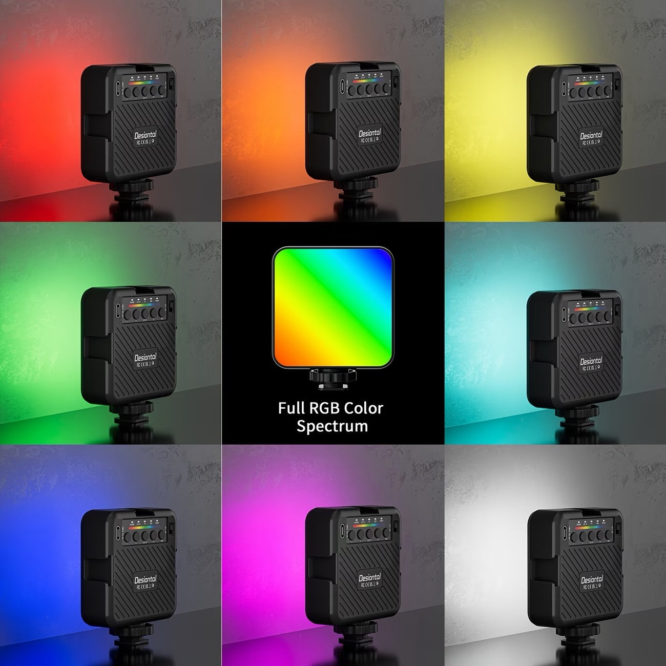 iReal X1 Multi-Functional Portable RGB/LED Pocket Fill Light