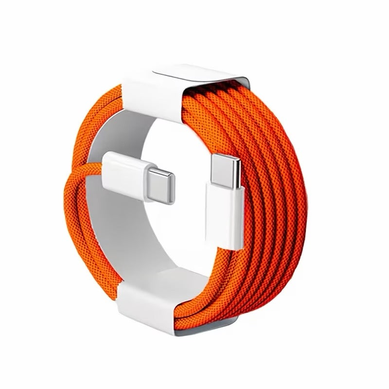 Nylon Braided USB-C to USB-C Fast Charging Data Cable