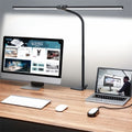 Gooseneck LED Desk Lamp with USB Clamp – Flexible Study & Office Reading Light for Home and Work
