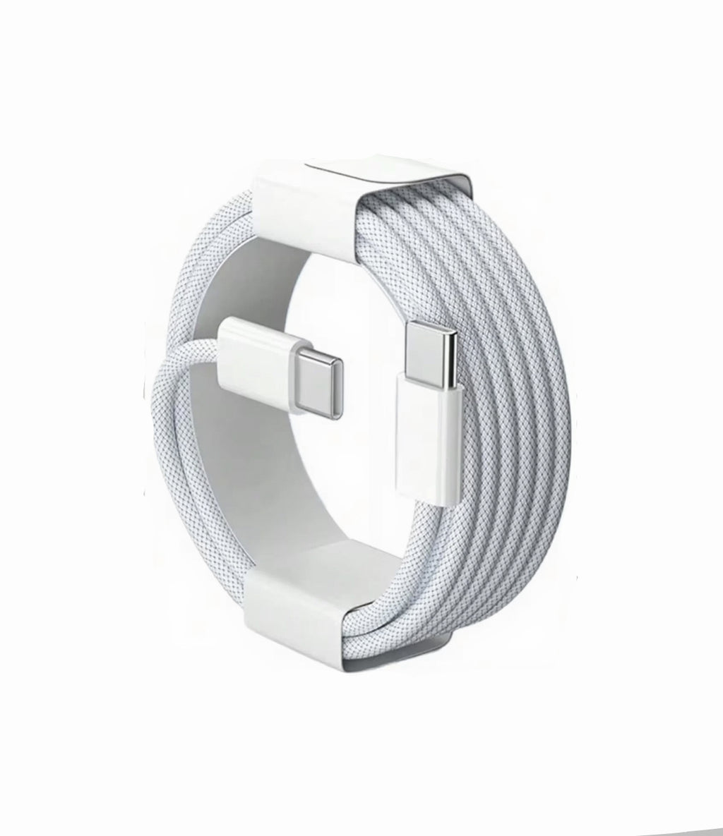 Nylon Braided USB-C to USB-C Fast Charging Data Cable