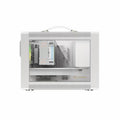 White Mini High-Performance MATX/ITX Portable Gaming PC Case